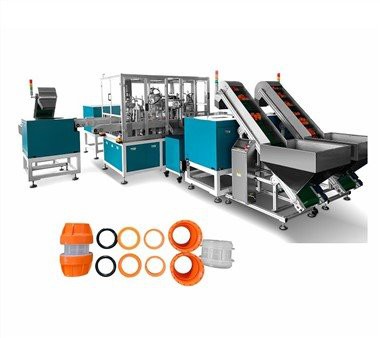 कस्टम मेड कपलर कनेक्टर फिटिंग असेंबली मशीन